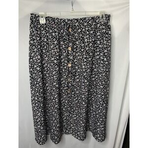 Women's 2X‎ Curve SHEIN Floral Cottage Core  MIDI Long Skirt  Flowy Maxi Cute